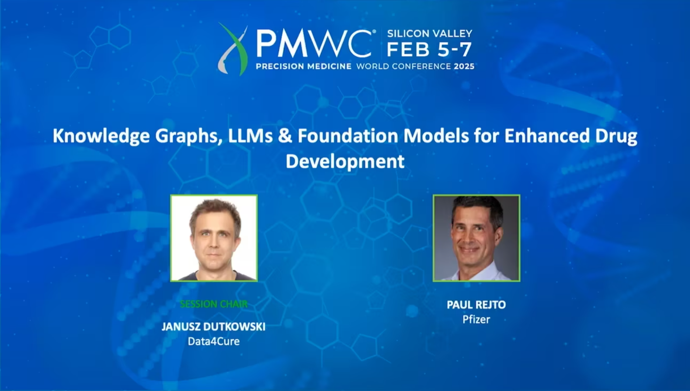 Driving AI-powered drug discovery in partnership with Pfizer (videos from PMWC 2025)