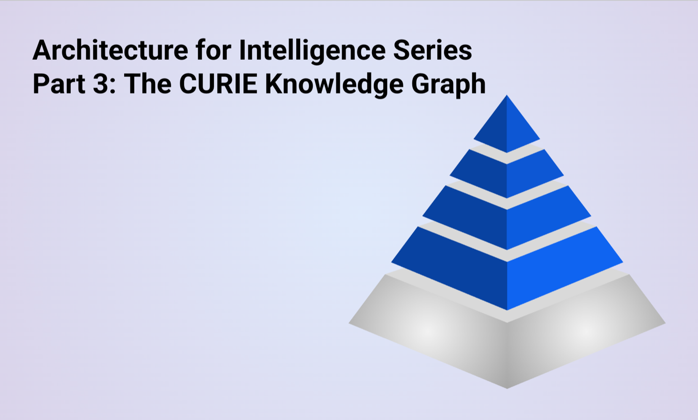 The CURIE Knowledge Graph: contextualizing evidence, building knowledge